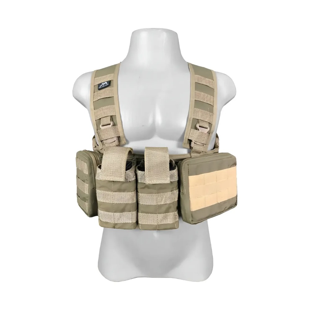 Chest Rig colete tático modular com 4 bolsos