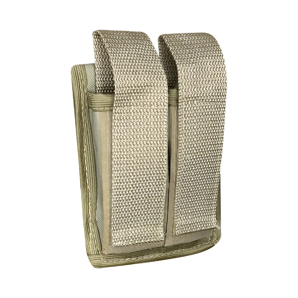 Porta carregador de pistola duplo Nylon para colete