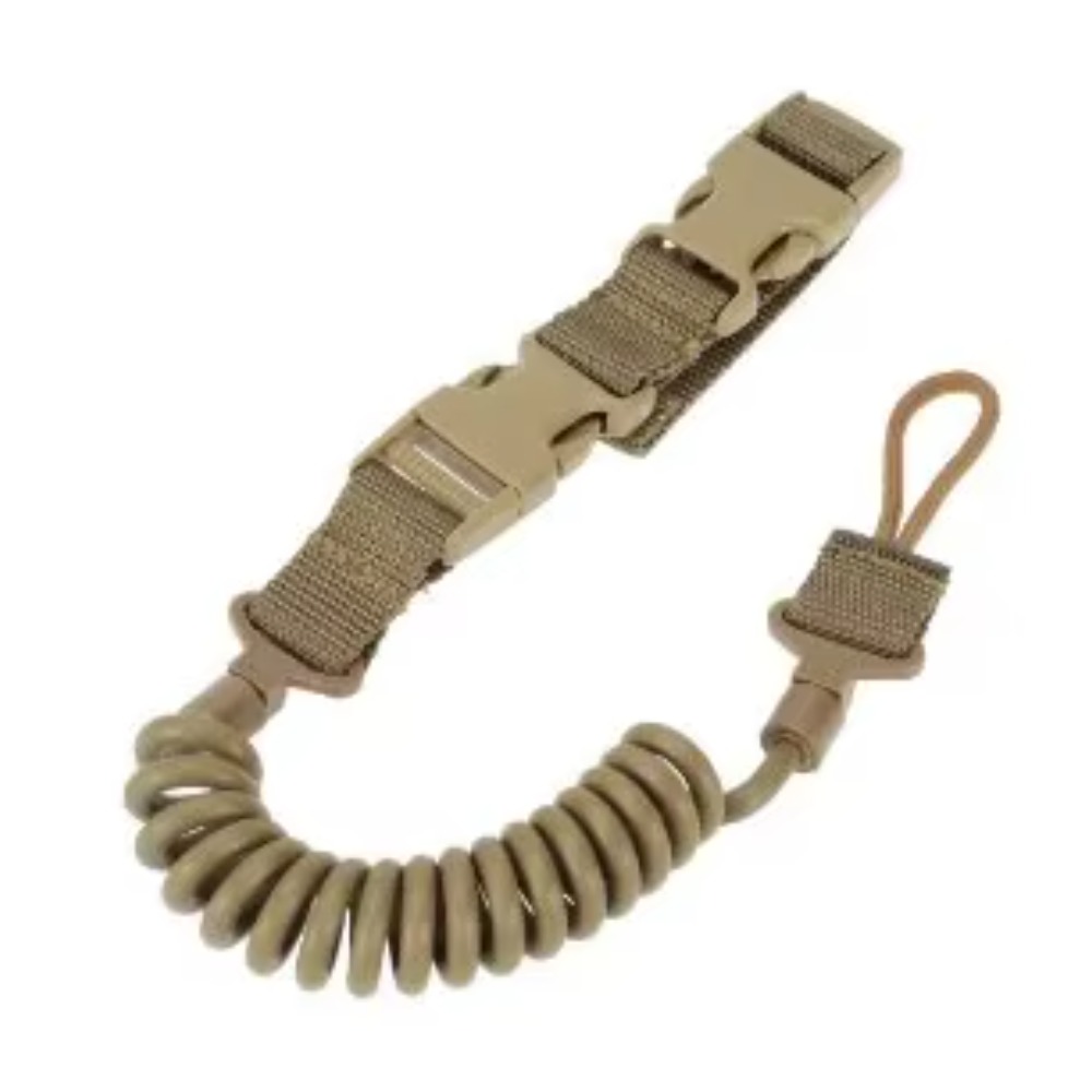 Fiel retrátil espiral para pistola - miniatura 2