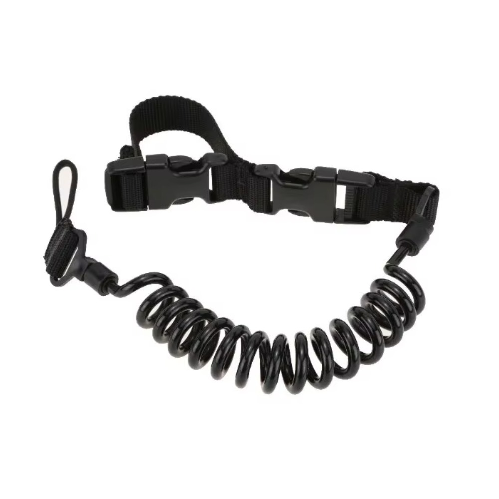 Fiel retrátil espiral para pistola
