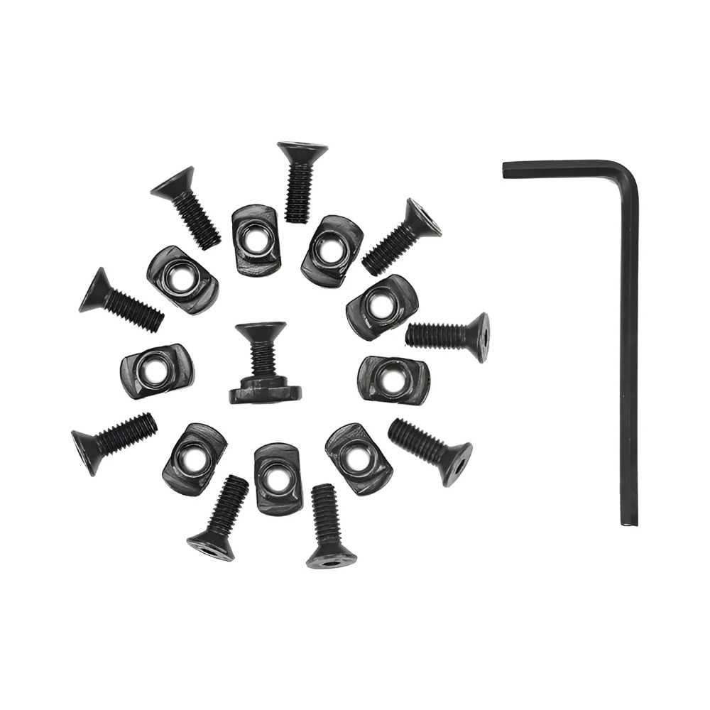 Parafuso padrão M-Lock de aço para fixação - Kit c/ 10