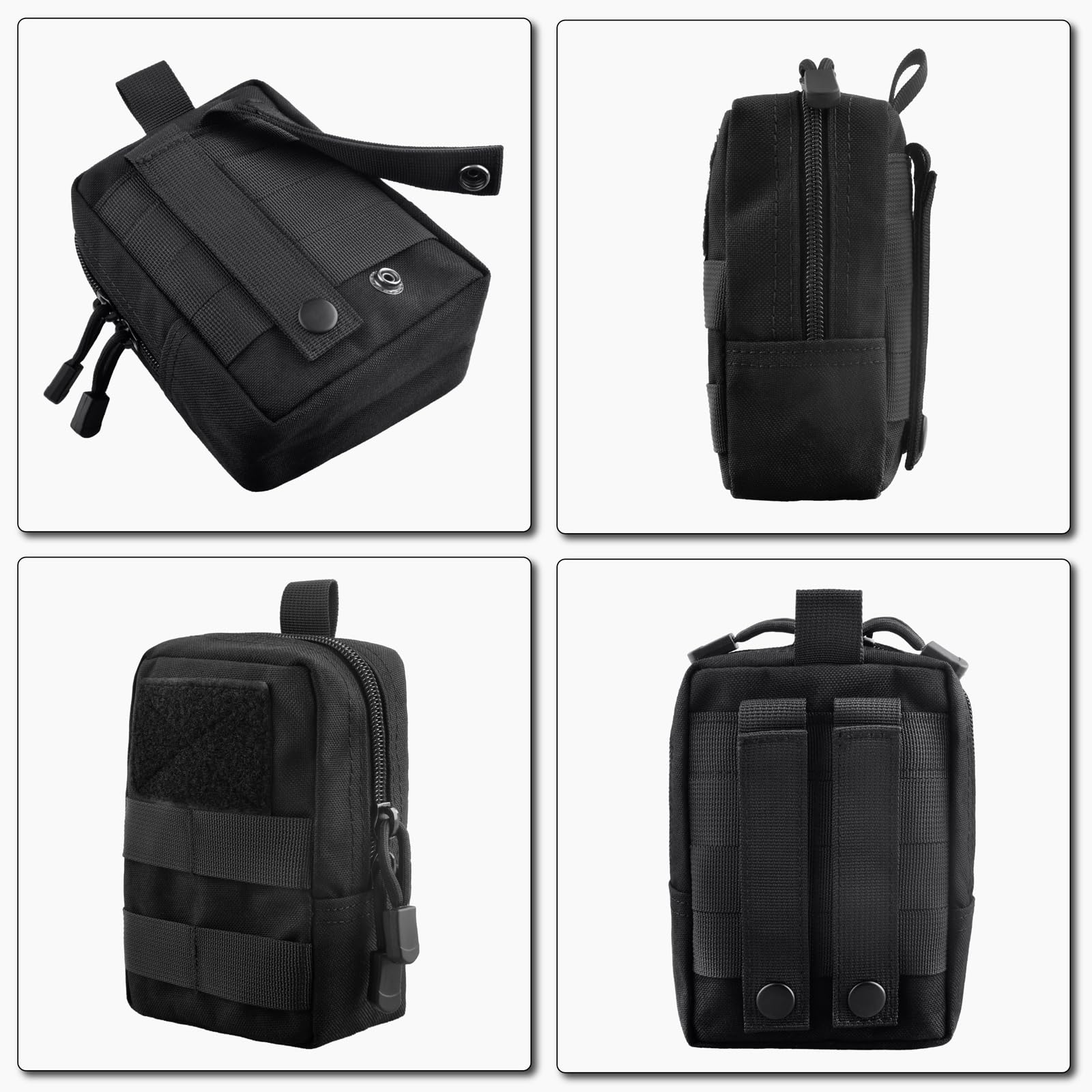 Bolsa 10 x 15cm multiuso modular colete Molle - miniatura 2