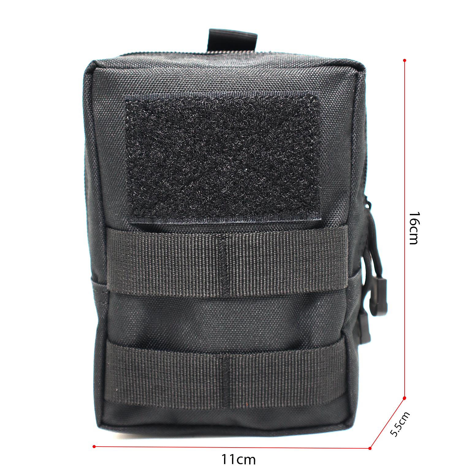Bolsa 10 x 15cm multiuso modular colete Molle - miniatura 3