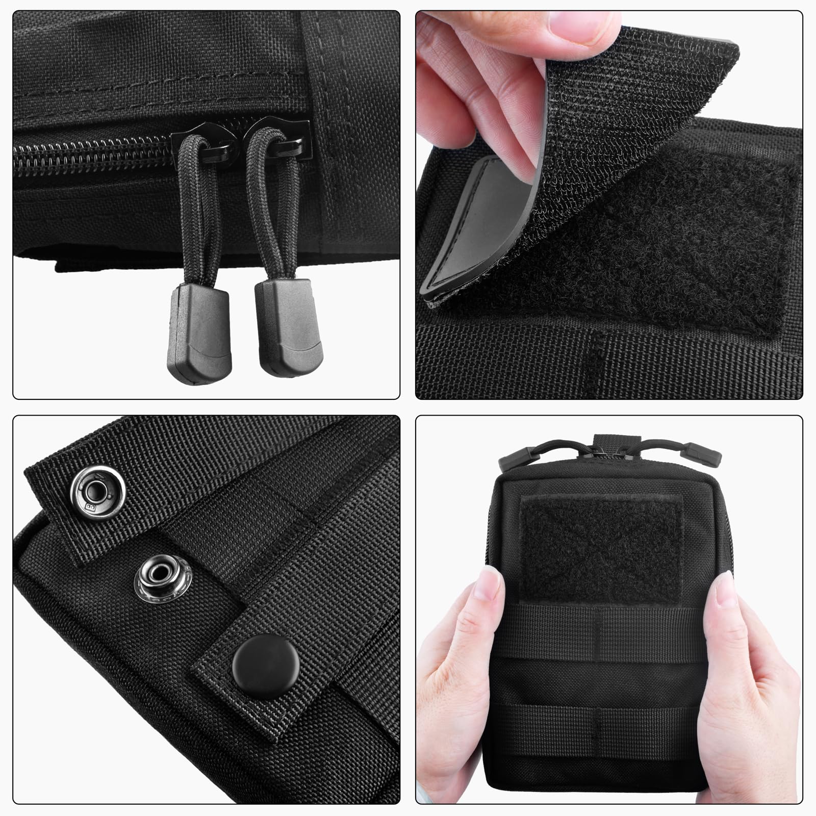 Bolsa 10 x 15cm multiuso modular colete Molle - miniatura 4
