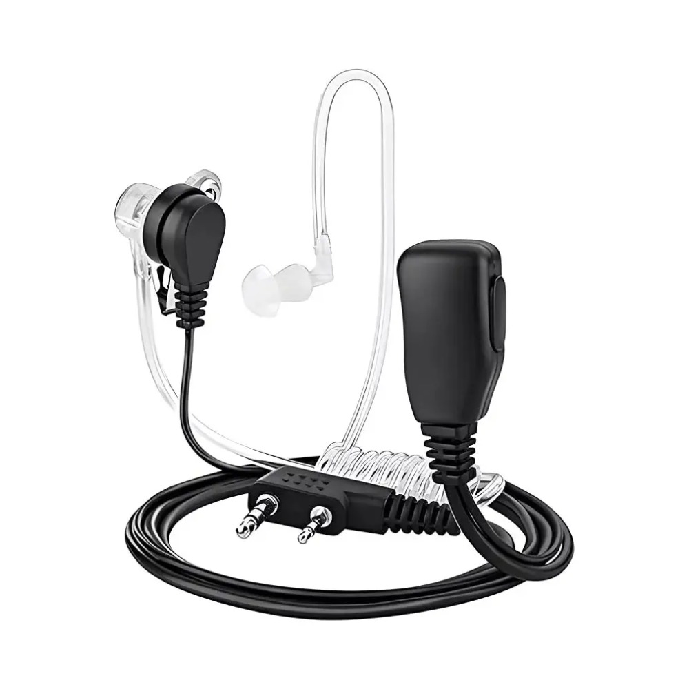 Fone de ouvido silicone rádio comunicador