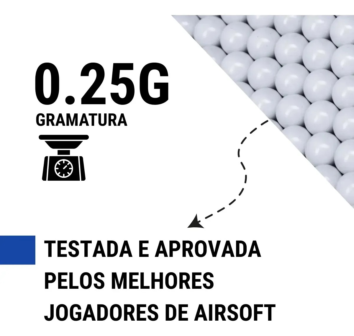 BBs Leão 0.25g 6mm - Pote 5.000 un - miniatura 4