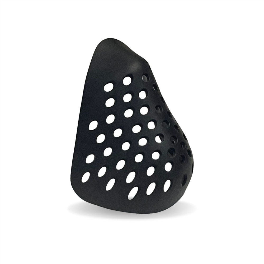 Máscara emborrachada silicone de proteção bocal