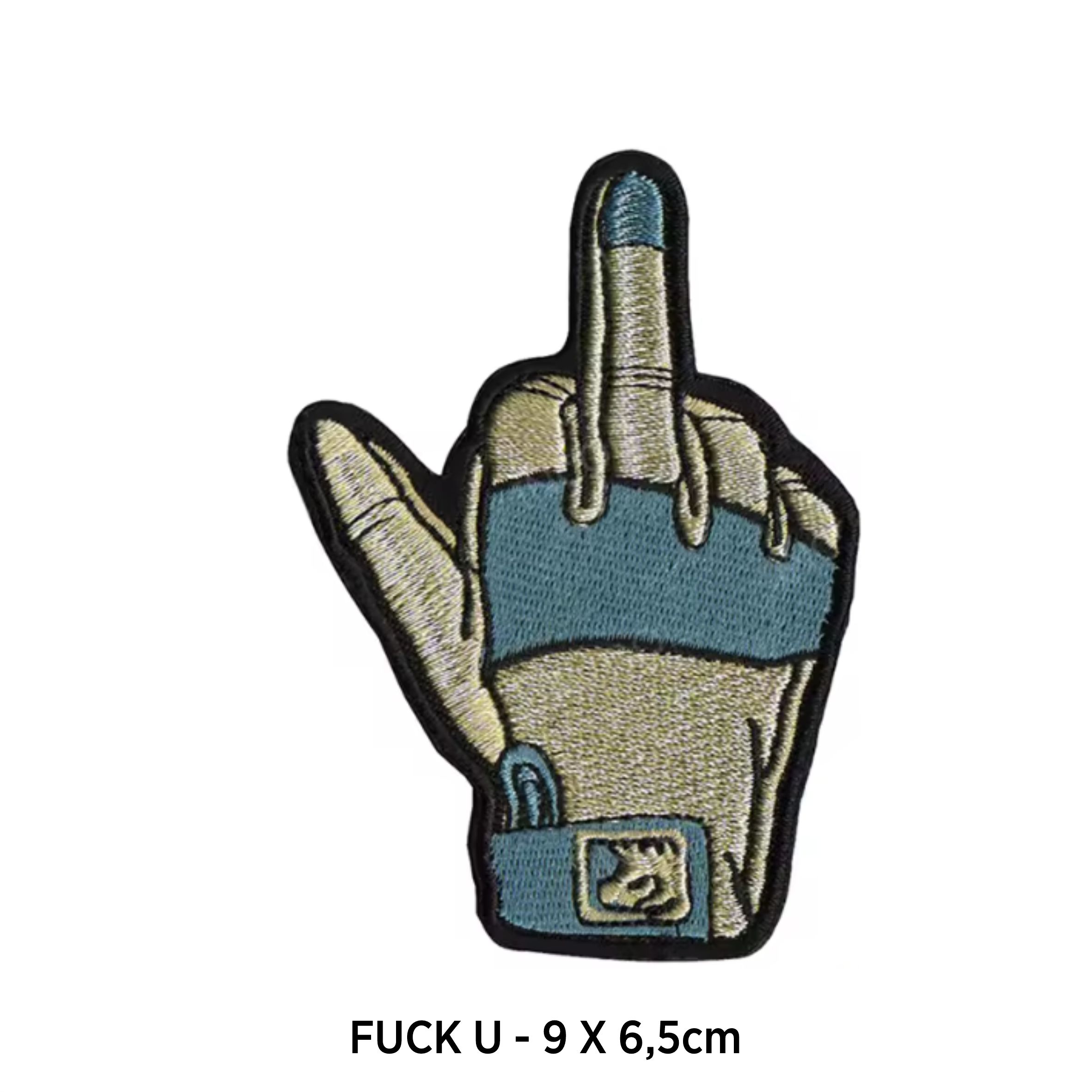 Patch bordado com velcro - miniatura 3